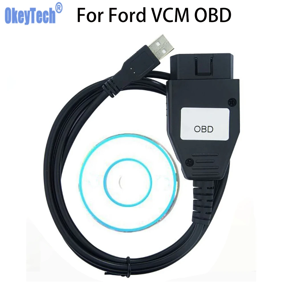 

For Ford VCM OBD Test Cable Auto Diagnostic Cable Car Scanner OBD2 Scanner VCM OBD Focom Scan Tool Car Fault Detection Tool