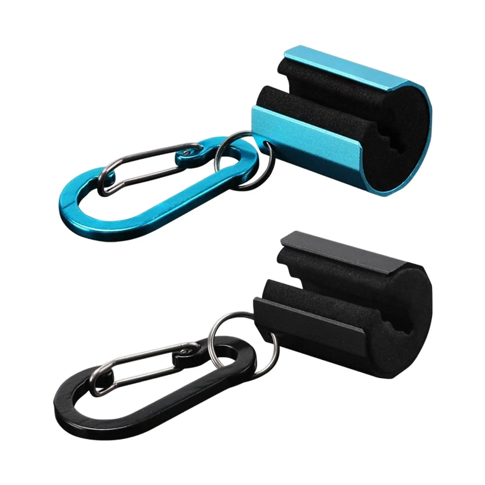 

Creek Rod Clip with Keychain Fly Rod Holder Easy to Put in and Take Out ,Internal High Density Foam to Protect The Rod Accessory