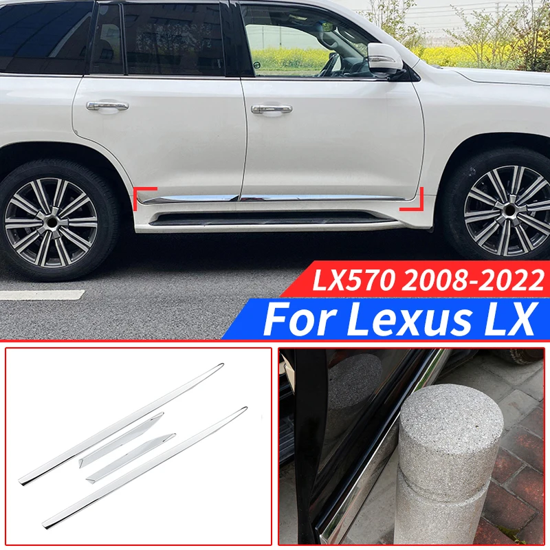 

For 2008-2022 Lexus LX570 Exterior Modification LX 570 Car Door Anti-Collision Body Decorative Accessories upgraded body kit