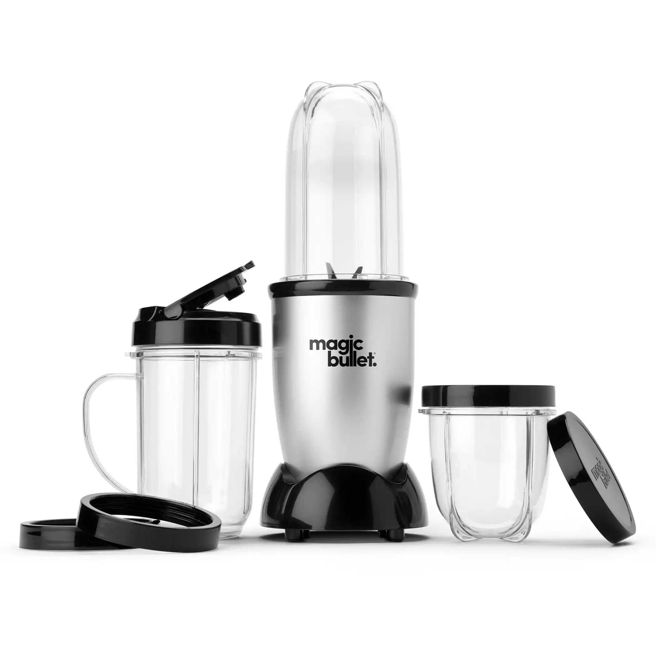 

Magic ® 11 Piece Personal Blender MBR-1101 – Silver / Black