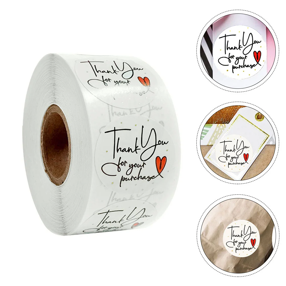 

500 шт., декоративные наклейки для упаковки подарков