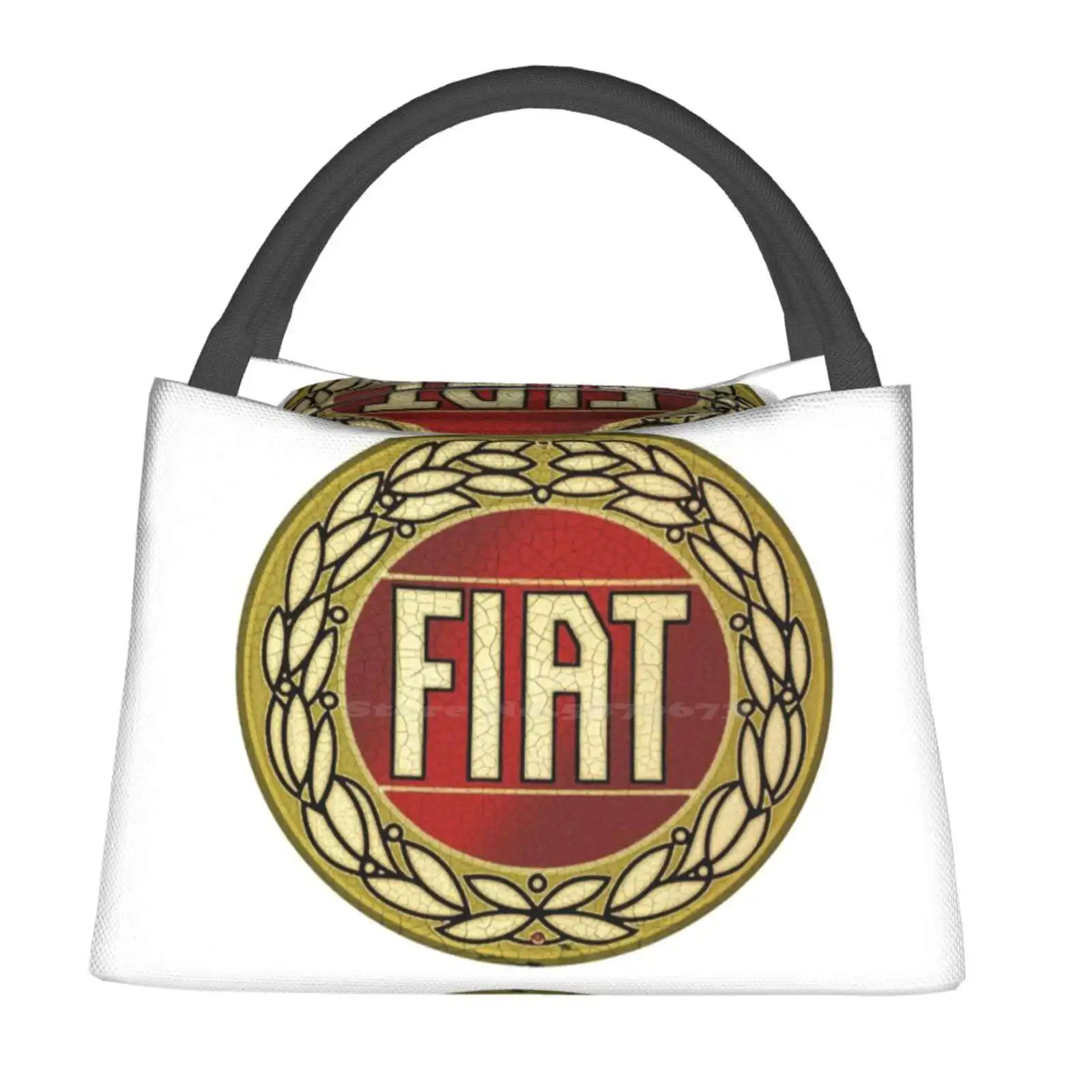 

Винтажная итальянская сумка-холодильник Fiat для еды, переносная сумка-холодильник для еды, винтажная Сумка-тоут для автомобилей Fiat, ИТАЛИЯ 124, Человек-паук 850, велосипед на День отца 500