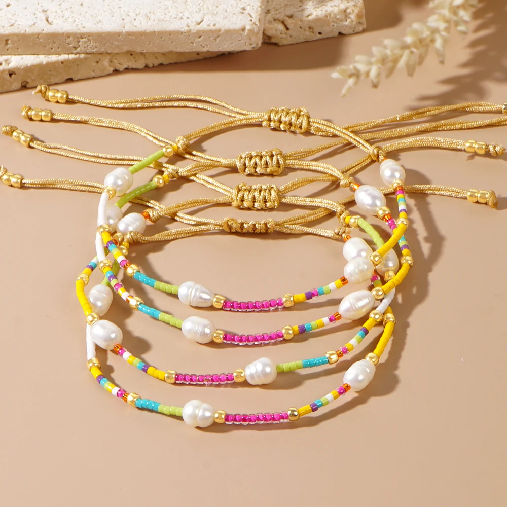 1/2/3/4/5 шт. женские разноцветные браслеты