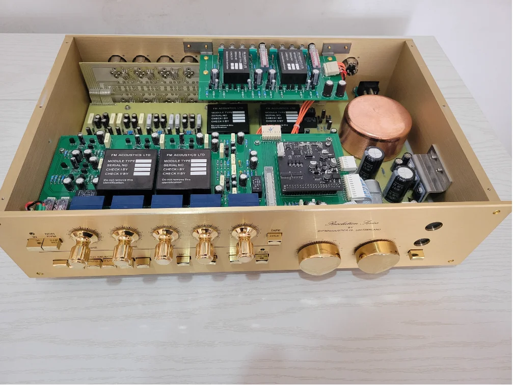 Фото Refer ACOUSTICS FM268C полностью балансный предусилитель ARC EQ Высококачественный аудиоусилитель HIFI №3