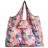 new shopping bags handbag multicolor super large capacity women shopping reusable foldable storage bag hot