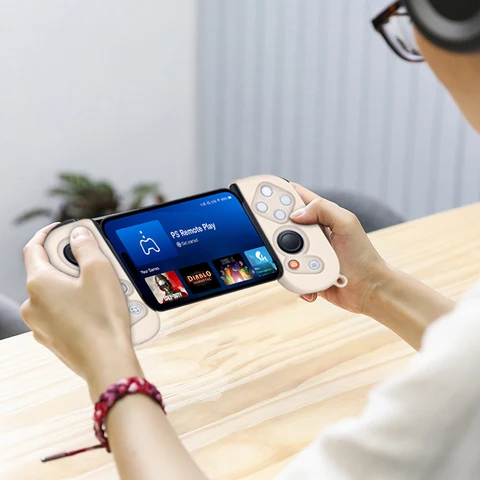 Защитный чехол для ручки, силиконовый чехол для ручки с ремешком, чехол для контроллера для мобильного игрового контроллера позвоночника 1-го 2-го поколения