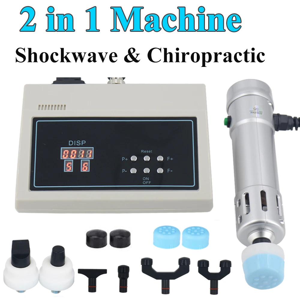 

Joints Pain Relief Portable Shockwave Therapy Machine Spine Chiropractic Tools ED Physiotherapy Body Massage Relaxation Devices