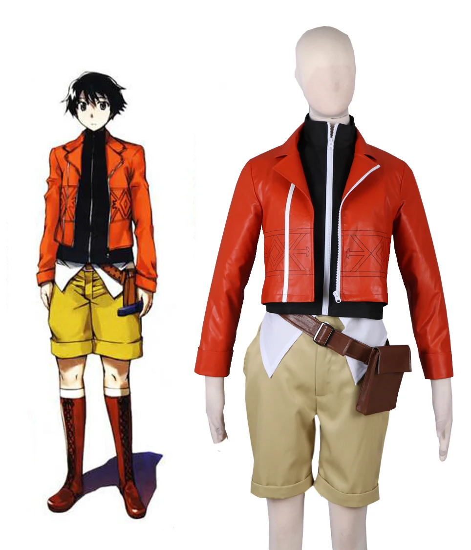 

Unisex Anime Cos Future Diary Amano Yukiteru Cosplay Costumes Outfit Halloween Christmas Uniform Suits