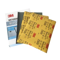 3m 401q beauty sandpaper 2500 grit finely polished car paint surface scratches repair paint water grinding polishing sandpaper