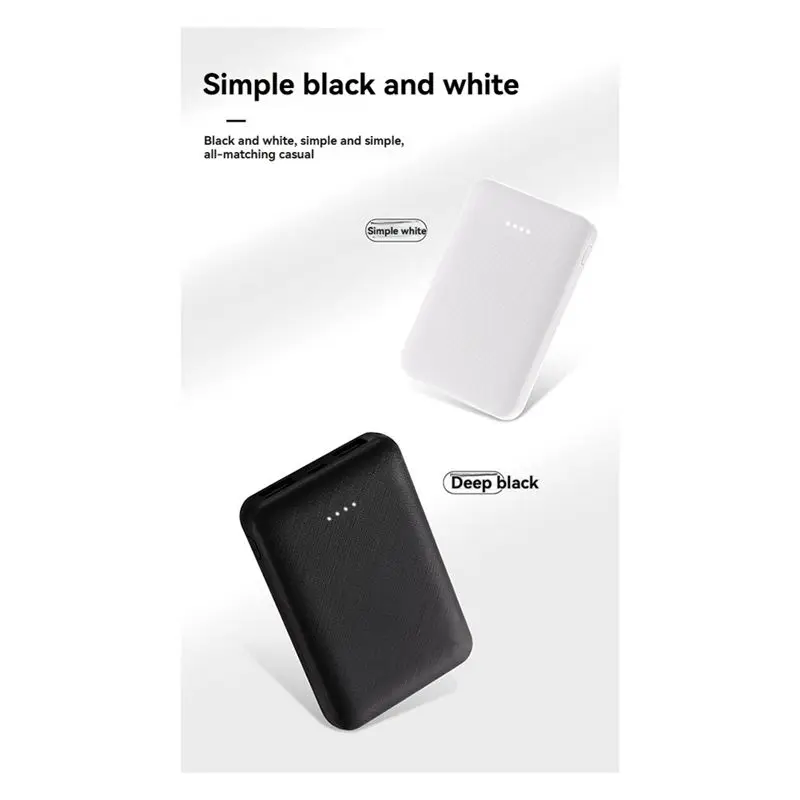 Фото Портативный мини-аккумулятор Power Bank для быстрой зарядки, внешний аккумулятор для нагревательных жилетов, курток, шарфов, носков, перчаток - A57M №2