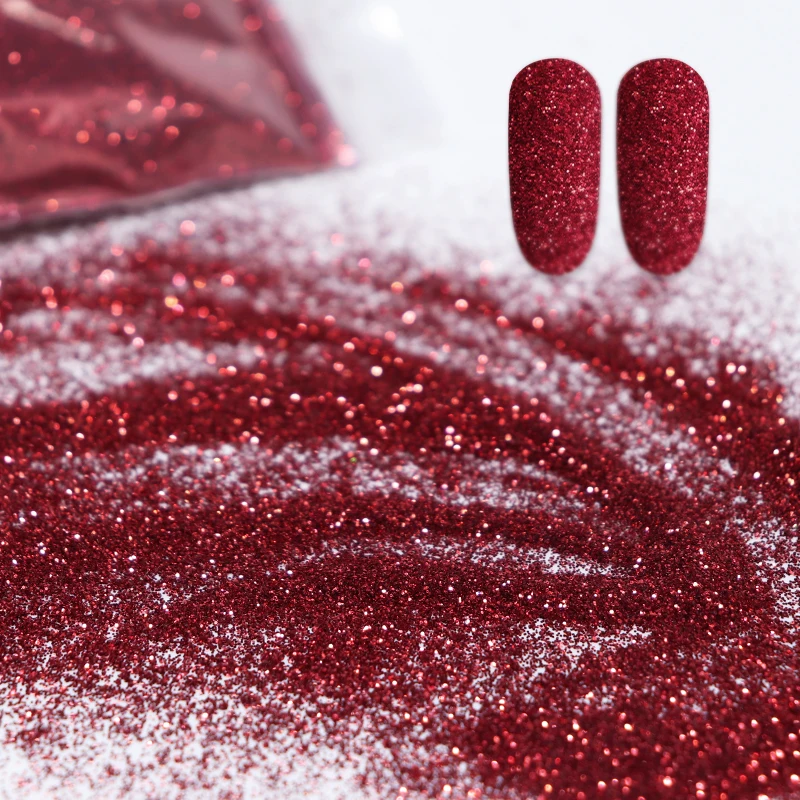 

50g Valentines Pigment Powder Nail Art Decorations Colorful Glitter Bulk Nail Parts Sparkly Sequins For Manicure Pigmentos Uñas