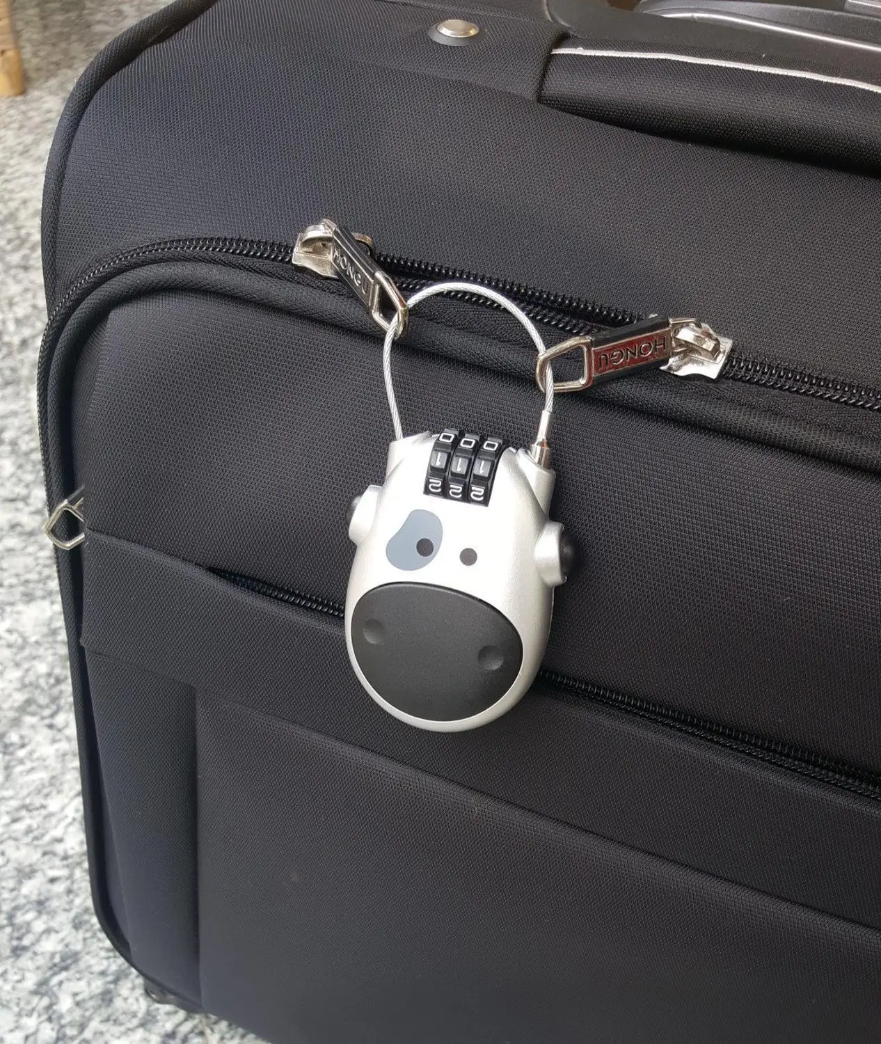 

Motorcycle Helmet RESETTABLE COMBINATION LOCK 3 DIGIT CABLE LOCK FOR SUITCASE, LUGGAGE BAG PASSWORD TELESCOPIC SECURITY LOCK