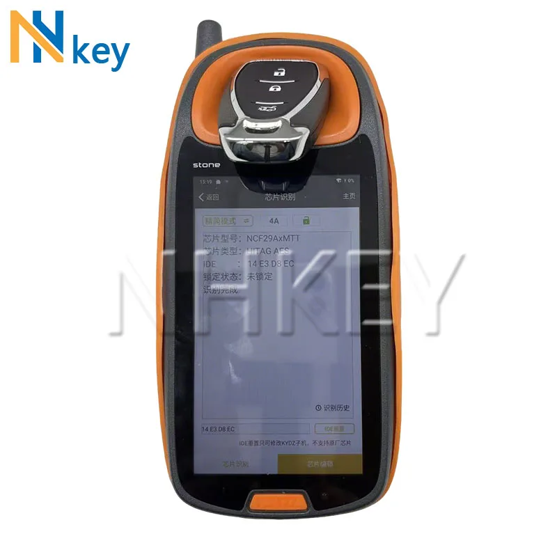 Фото Ключ NH для Trax Tracker Orlando Onix JM Spark 2ALBS-1SG65 с чипом 4A NCF29AxM 433 МГц, смарт-ключ для автомобиля с дистанционным управлением №3