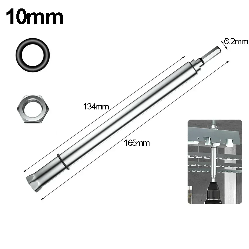 10/12/13/14/17 мм потолочная выравнивающая головка с удлиненной полой гайкой