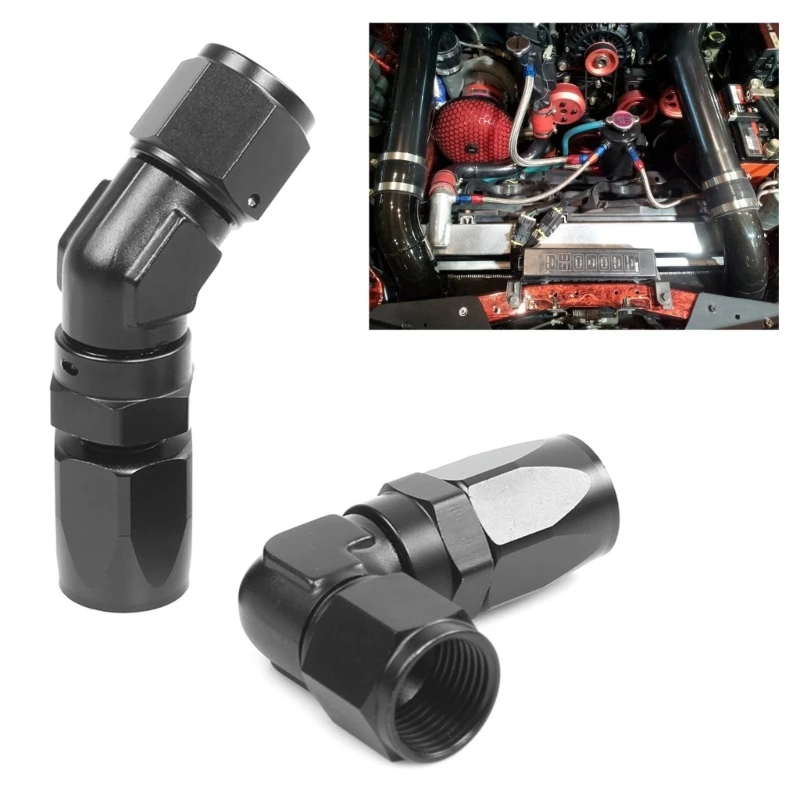 

Универсальный прямой шарнир AN4/AN6/AN8/AN10/AN12 45 ° для масла и топлива