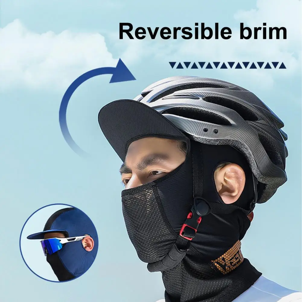 

Summer Headgear Moisture Absorbing Sports Headgear Comfortable Fit Motorcycle Full Face Visor Outdoor Sports