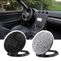 car interior rhinestone engine ignition onekey start stop push button protective cover bling car decoration accessories for girl