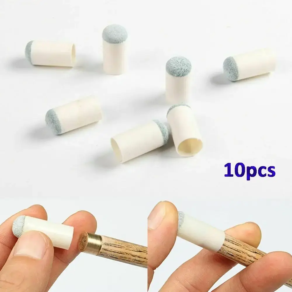 10 шт./упак. насадки для бильярдного кия сменная крышка аксессуары снукера защита