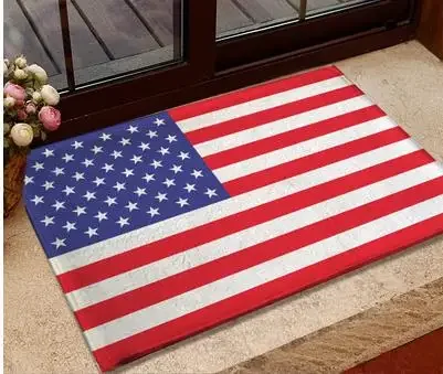 Входной коврик с национальным флагом США/Великобритании коврики и ковры из пены