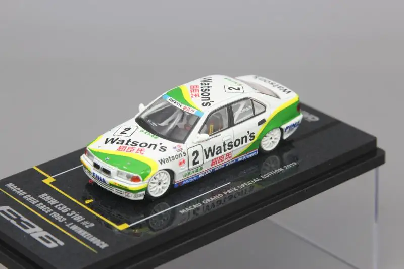 

Inno 1:64 Macau Guia Grand Prix Model 3 Series M3 E36 318i 1993 for BMW Collection Ornament Gift