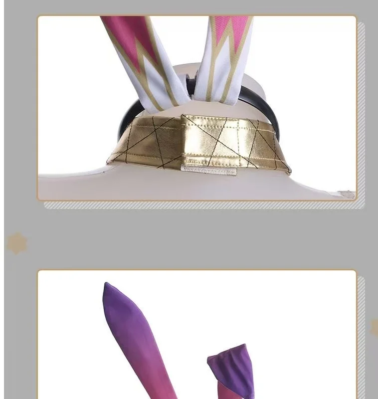 Genshin Impact cos Mengyuan gold Dori кролик девушка Долли косплей сексуальное платье