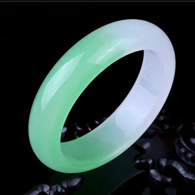 

Натуральный двухцветный бирманский японский браслет 54 мм-64 мм Элегантные украшения принцессы лучший подарок для мамы и девушки