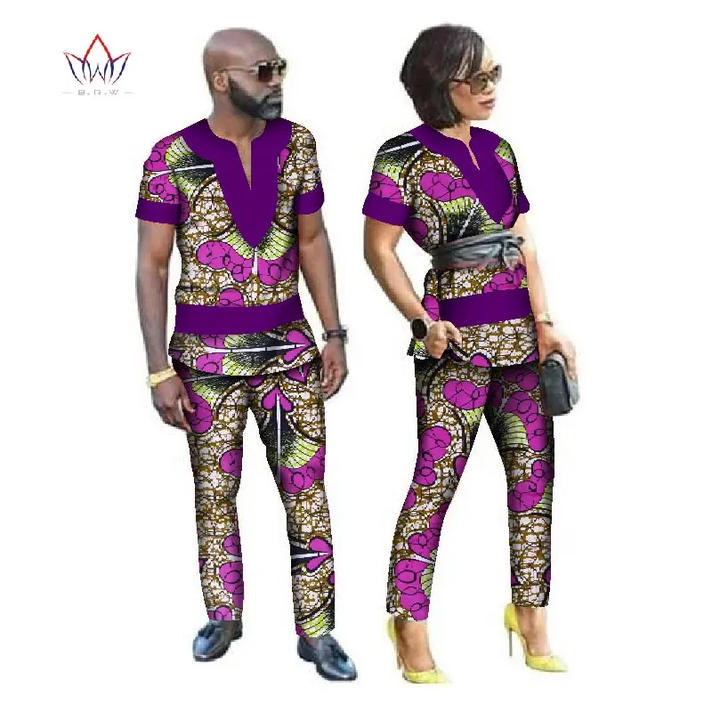 Африканская одежда для мужчин и женщин африканская базин богатая парная рубашка