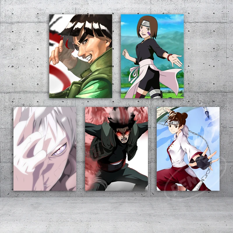 Классическое аниме настенное искусство Учиха Мадара модульные картины постер