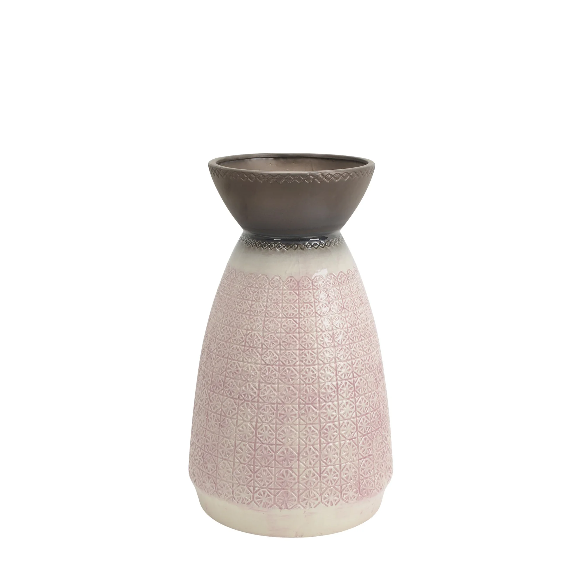 

27 in. Ceramic Decorative Floor Vase