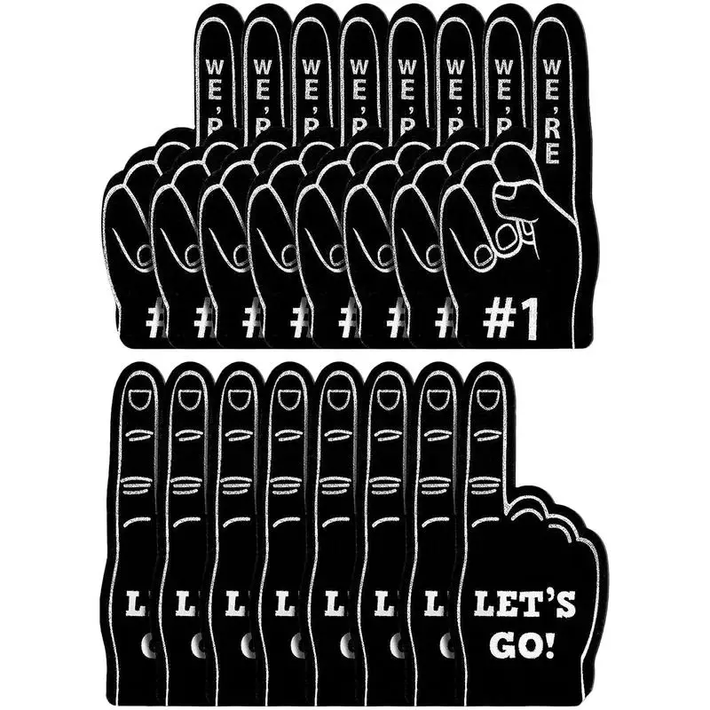 

16 шт., пенопластовые Пальцы для игры в футбол