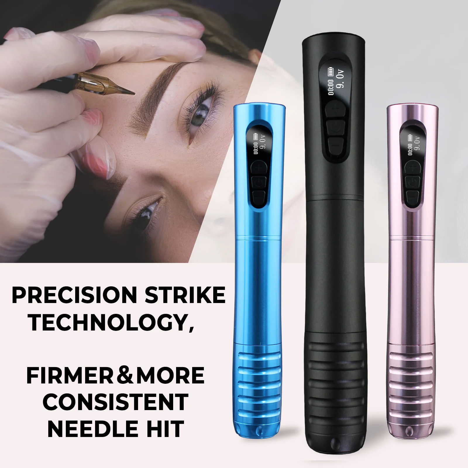 Машинка для перманентного макияжа беспроводной Перезаряжаемый тату-карандаш