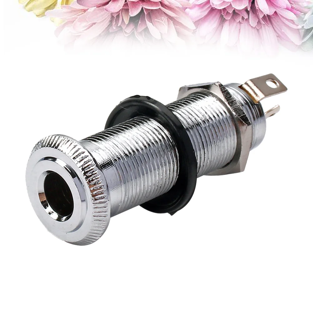 

Guitar Jack Socket Input Output Electric Stereo Mono Endpin Plug Connector Accessories