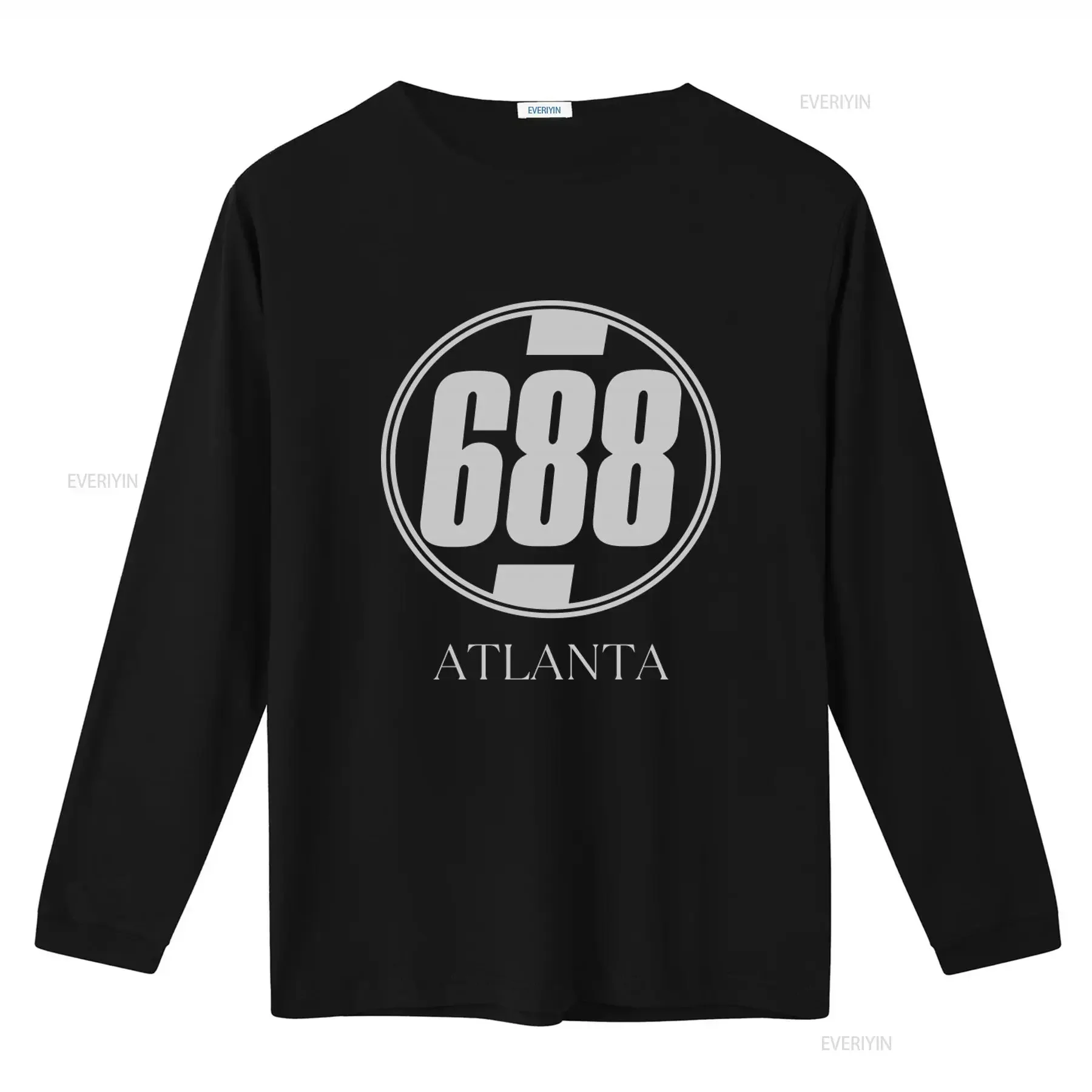 Фото Винтажная футболка 688 Atlanta, вдохновленная фильмом «Беззаботные» (Clueless), с изображением Джоша Пэла Руда, винтажная, с эффектом потертости, повседневная, эластичная, с графическим принтом, слегка состаренная. №2