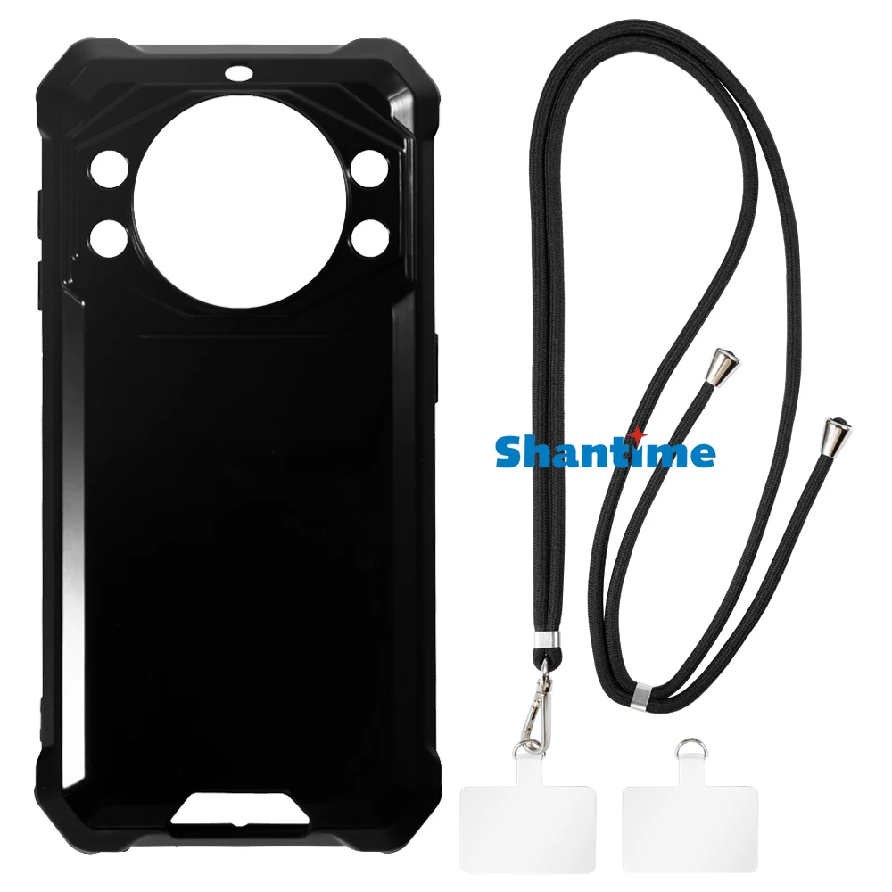 Подходит для Fossibot F101 Pro Чехол + регулируемые ремешки на шею/кросс-боди и