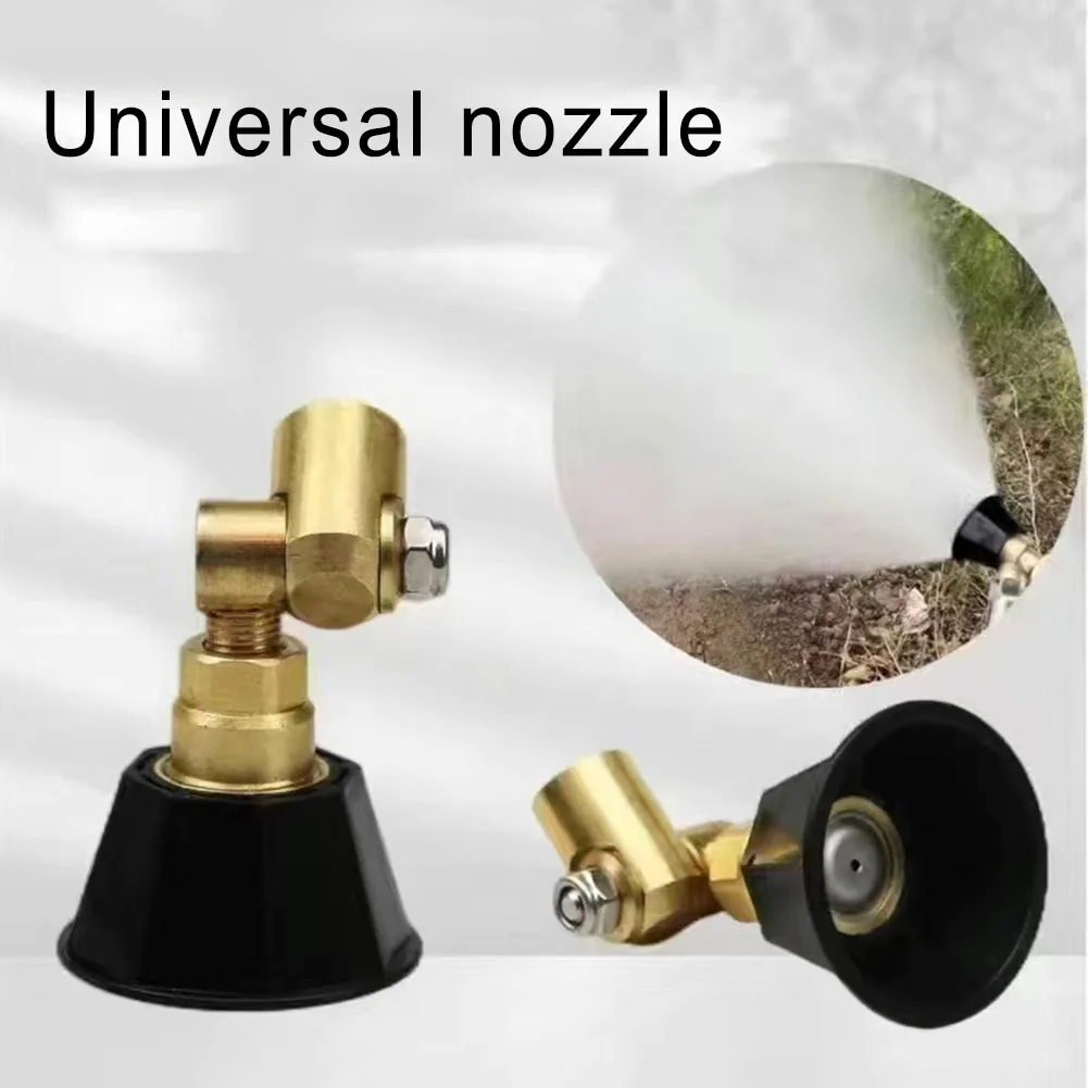

Agricultural High-Pressure Air Vortex Spraying Nozzle Adjustable Copper Water Outlet Nozzle For Flower Grass Gardening Sprink