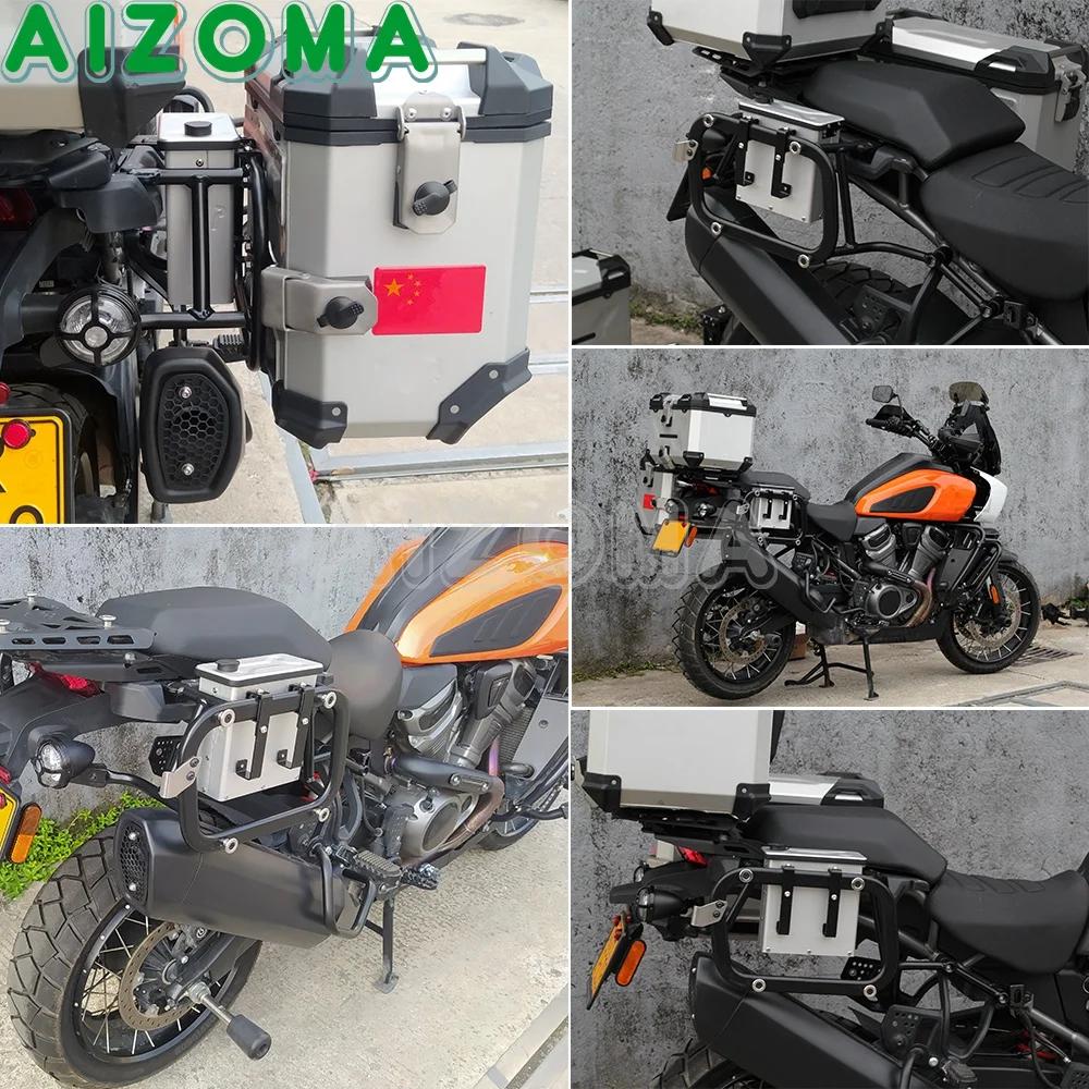 Для Harley Pan America 1250 1250S RA1250S RA1250 21-22 motorcyle 2 3 литров боковой правый кронштейн ящик для