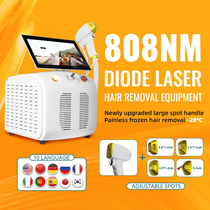 Мощный лазерный аппарат александрита сопраны для ледяной платины 2024