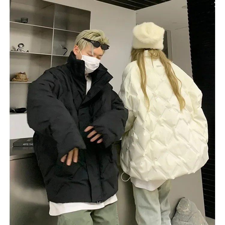 Новинка 2023 нишевое хлопковое стеганое пальто мужское и женское в американском