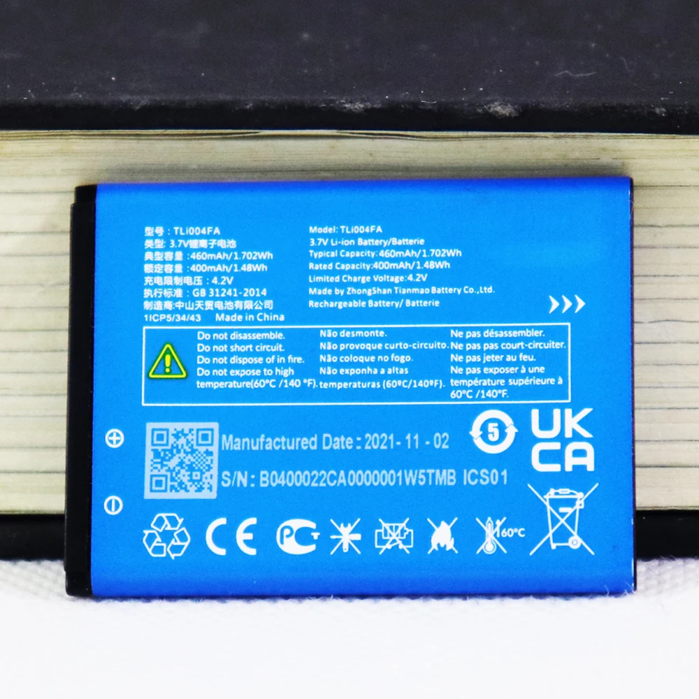 Мобильный аккумулятор для Alcatel TLi004FA / TLi019DA TLi022A1 TLp017A1 TLp021B1 TLp025A1