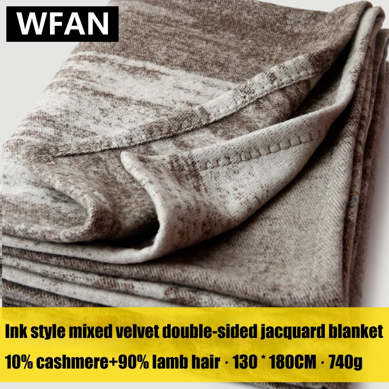 

Серое коричневое кашемировое одеяло doomsday wasteland для дома, путешествий, кемпинга, камуфляжный утолщенный жаккард