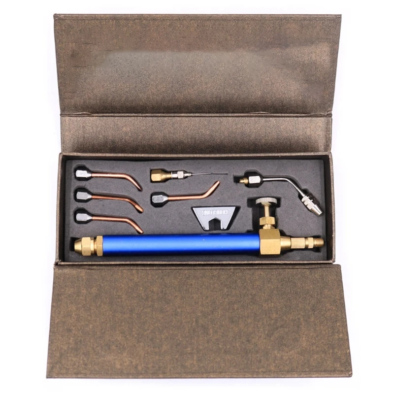 

4XBE Oxygen Gas Welding Torch DIY Jewelry Repairing Processing Soldering Melting Kit