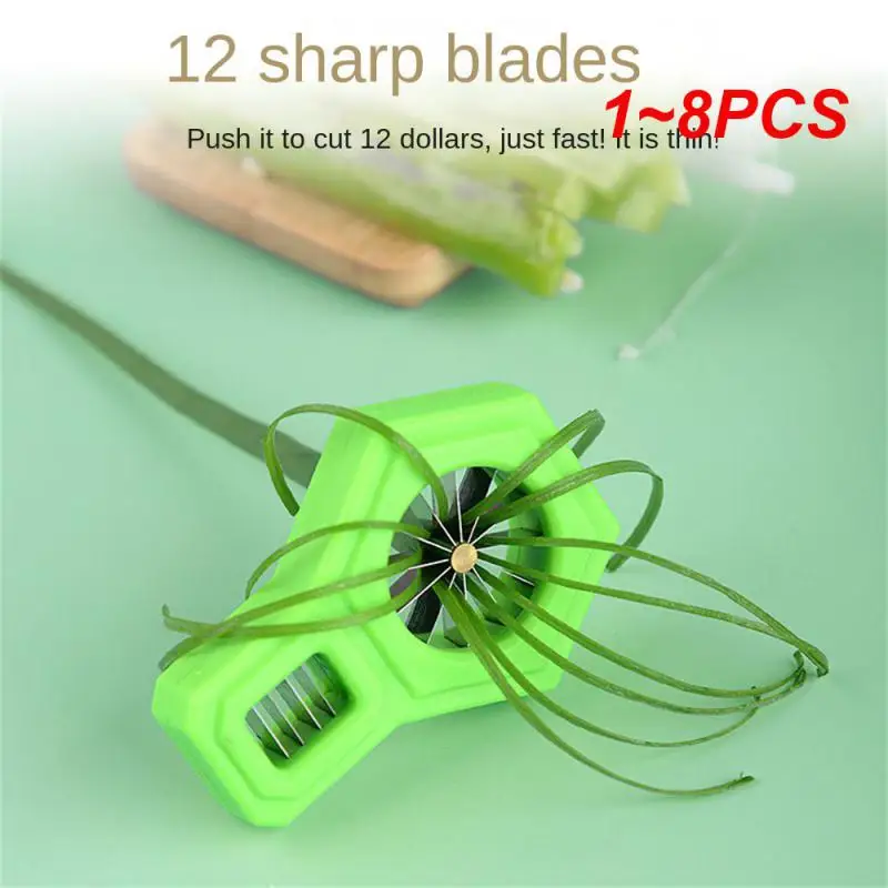 1 ~ 8 шт. острый слайсер для лука бытовой измельчитель из нержавеющей стали