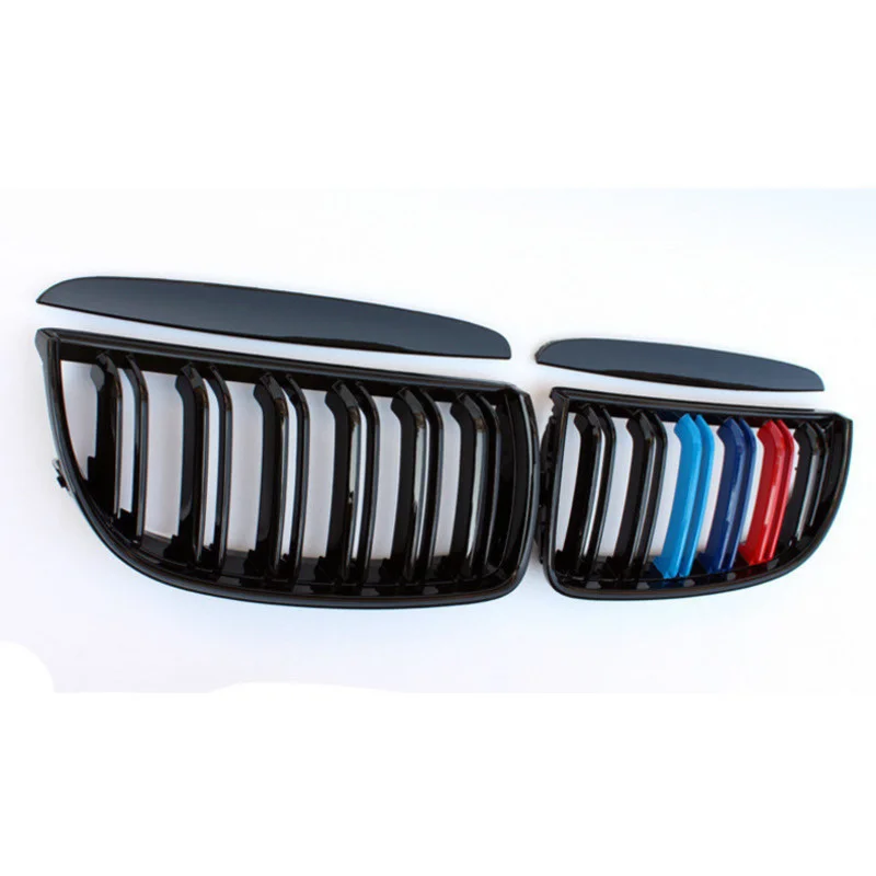 

Body Kit Modified Two-line Three-color Light Black Matte Black Racing Grills Air Intake Grid Fit For BMW Old 3 Series E90