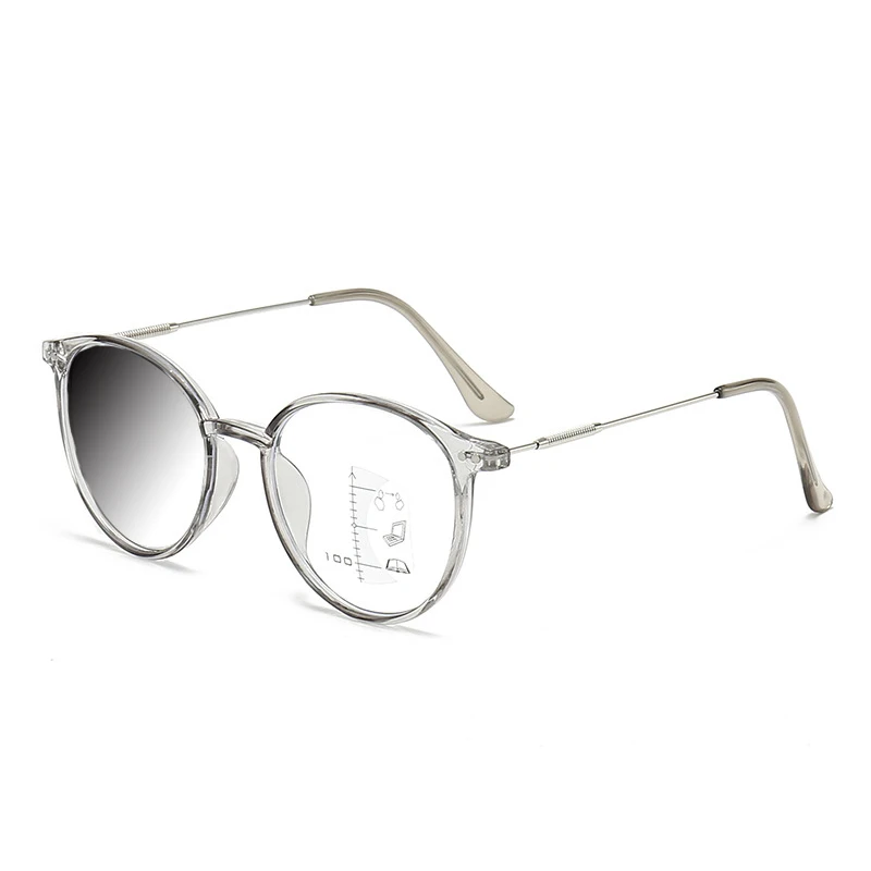 Быстрые фотохромные очки TR90 с полной оправой многофокальные мужские и женские