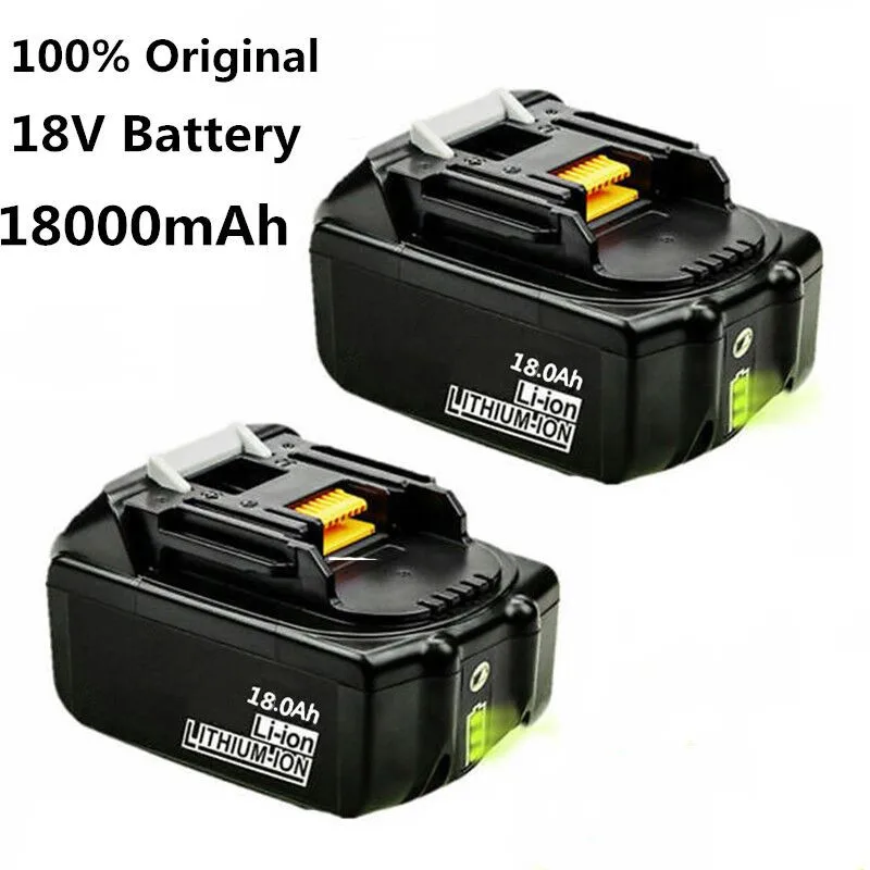 

Перезаряжаемый литий-ионный аккумулятор для makita18v18000mah 18.0ah, 2022