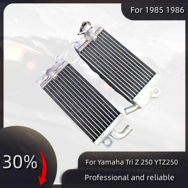 Для Yamaha Tri Z 250 YTZ250 YTZ 1985 1986 года алюминиевый радиатор охладитель охлаждающей