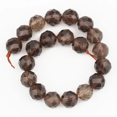 Дымчатый кварц бусины GMB724 6мм 8мм 10мм