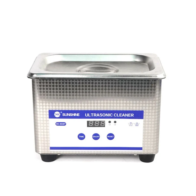 Цифровой ультразвуковой очиститель Sunshine SS-6508T 800 мл портативная ультразвуковая