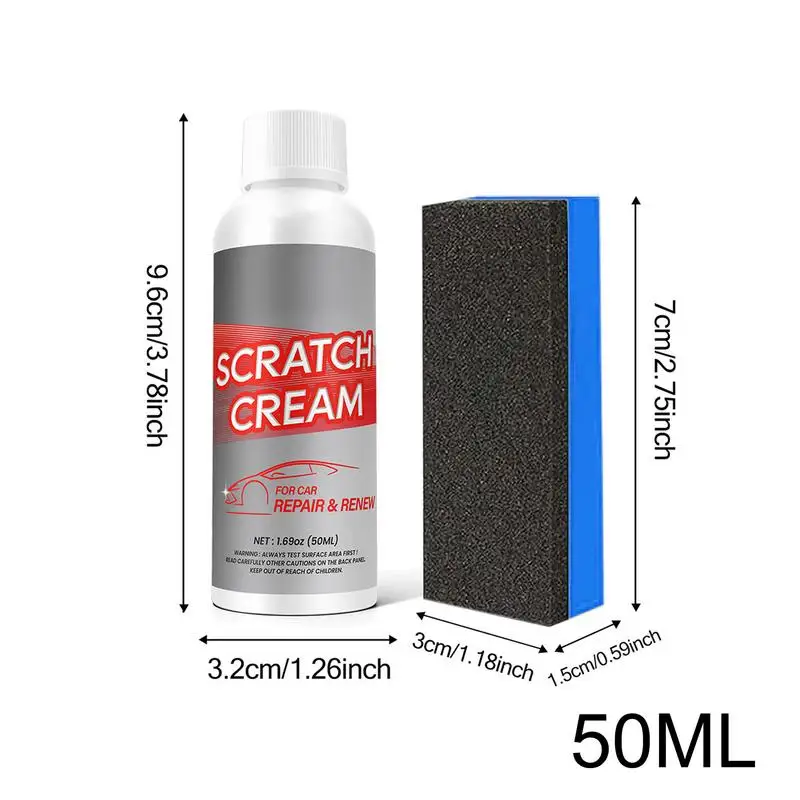 Паста для ремонта автомобильных царапин работает на всех типов красок