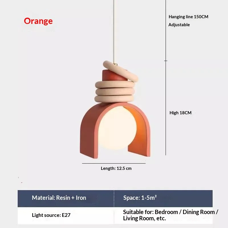 

Кремовый подвесной светильник из металла и стекла